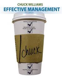 Effective Management (ISBN: 9781305401754)