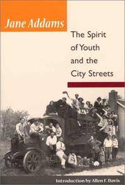 The Spirit of Youth and City Streets (Illini Book)