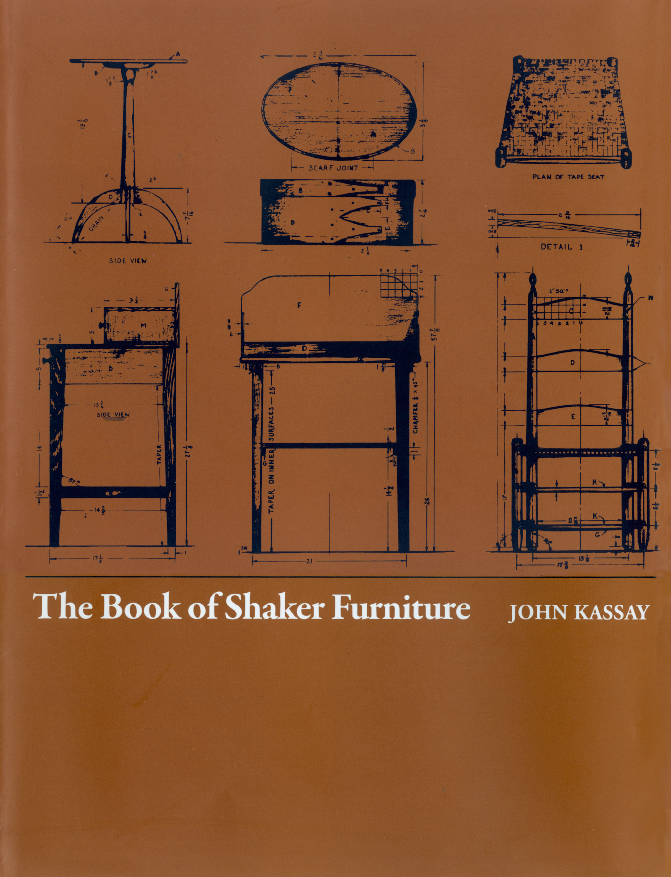 The Book of Shaker Furniture by John Kassay First Edition; Seventh