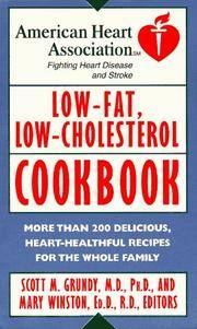 AHA Low Fat Low Cholesterol Cookbook