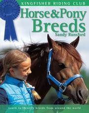 cover of Horse and Pony Breeds (Kingfisher Riding Club)