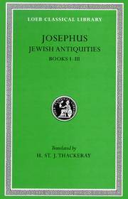 image of Josephus: Jewish Antiquities (Books 1-3)