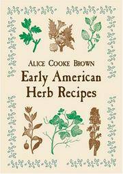 Early American Herb Recipes