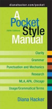 A Pocket Style Manual