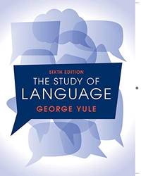 The Study Of Language 6th Edition