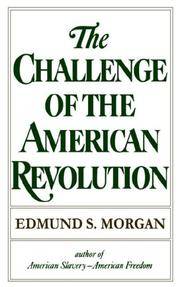 image of The Challenge of the American Revolution