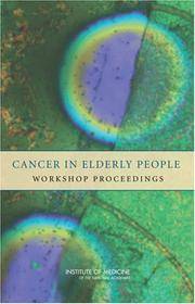 Cancer in Elderly People by 2007) Paperback) : National Cancer Policy Forum (Paperback - Paperback - from Janson Books (SKU: 342422973589)