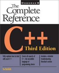 C++: The Complete Reference (The Complete Reference Series)