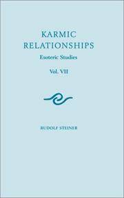 Karmic Relationships: Esoteric Studies, Vol. 7