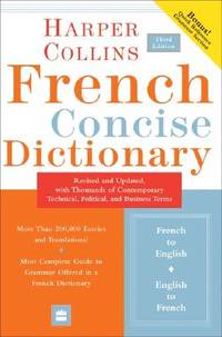 Collins French Concise Dictionary, 3e (HarperCollins Concise Dictionary) (English and French...