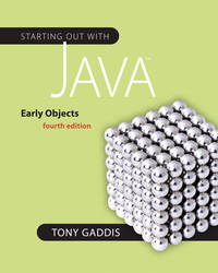 Starting Out with Java: Early Objects (Gaddis Series)