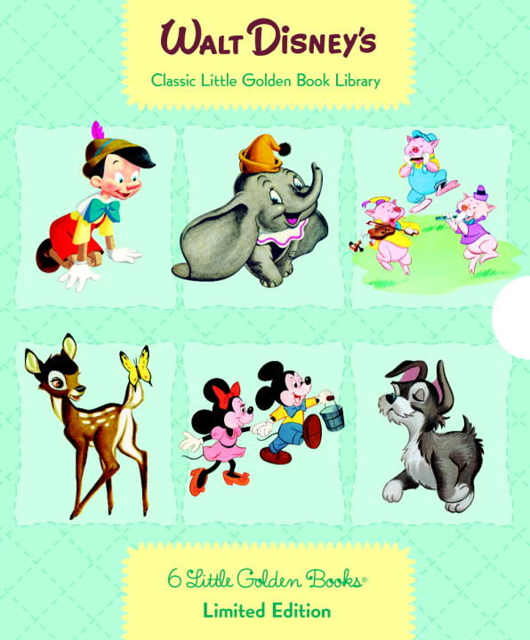Walt Disney's Classic Little Golden Book Library: Pinocchio