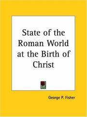 State Of the Roman World At the Birth Of Christ