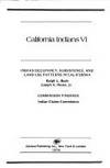 CAL INDIANS V1 California Indians