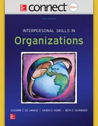 Connect Access Card for Interpersonal Skills in Organizations
