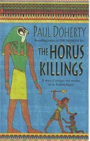 image of The Horus Killings : A Story of Intrigue and Murder Set in Ancient Egypt