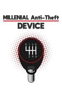 Millenial Anti-Theft Device: 6x9 120 pages dot grid | Your personal Diary