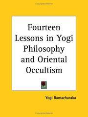 image of Fourteen Lessons in Yogi Philosophy and Oriental Occultism