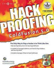 Hack Proofing ColdFusion