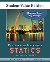 Meriam’s ENGINEERING MECHANICS Meriam's Engineering Mechanics: Statics SI Version: James L