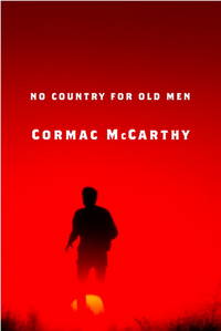 NO COUNTRY FOR OLD MEN.