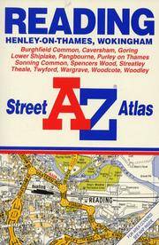 A. to Z. Street Atlas of Reading, Henley-on-Thames, and Wokingham (A-Z Street Atlas) by Company, Geographers' A-Z Map
