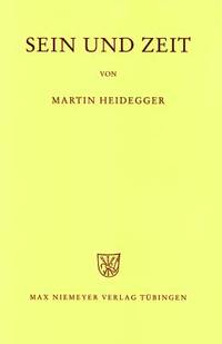 Sein und Zeit by Martin Heidegger | Hardcover (Original Cloth