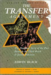 cover of The Transfer Agreement: The Dramatic Story of the Secret Pact Between the Third Reich and Jewish Palestine