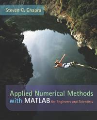 applied numerical methods with matlab - for engineers and scientists