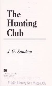 The Hunting Club (a novel of suspense)