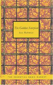 cover of The Golden Scorpion