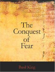 cover of The Conquest of Fear