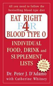 Eat Right For Blood Type O