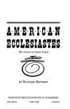 American Ecclesiastes; The Stories of James Pattie