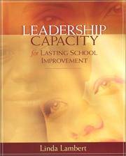 Leadership Capacity For Lasting School Improvement