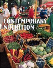 image of Contemporary Nutrition: Issues and Insights