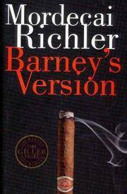 BARNEY&#039;S VERSION by Richler, Mordecai - 1997-01-01