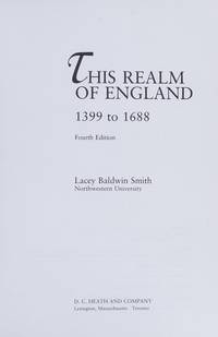This Realm of England : 1399 to 1688