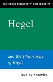 image of Routledge Philosophy GuideBook to Hegel and the Philosophy of Right