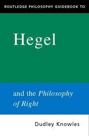 Routledge Philosophy Guidebook To Hegel and The Philosophy Of Right