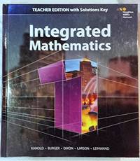 Hmh Integrated Math 1: With Solutions 2015