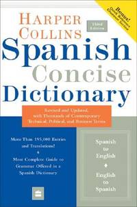 Collins Spanish Concise Dictionary, 3e (HarperCollins Concise Dictionaries) (Spanish and English...