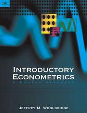 image of Introductory Econometrics: A Modern Approach (with Economic Applications Online, Econometrics Data Sets with Solutions Manual Web Site Printed Access Card)