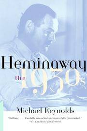 image of Hemingway: The 1930s