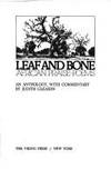 Leaf And Bone African Praise-poems