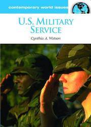 U.S. military service; a reference handbook. (Contemporary world issues)