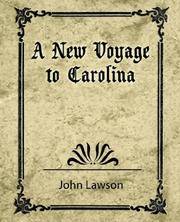 image of A New Voyage to Carolina