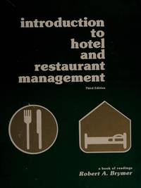 Introduction to Hotel and Restaurant Management