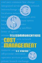 Telecommunications Cost Management (Artech House Telecommunications Library) by S.C. Strother