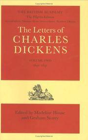 The Letters of Charles Dickens: The Pilgrim Edition Volume 2 1840-1841 (Letters